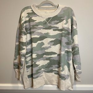 AMERICAN EAGLE Tunic Lightweight Sweatshirt, L, Like-New